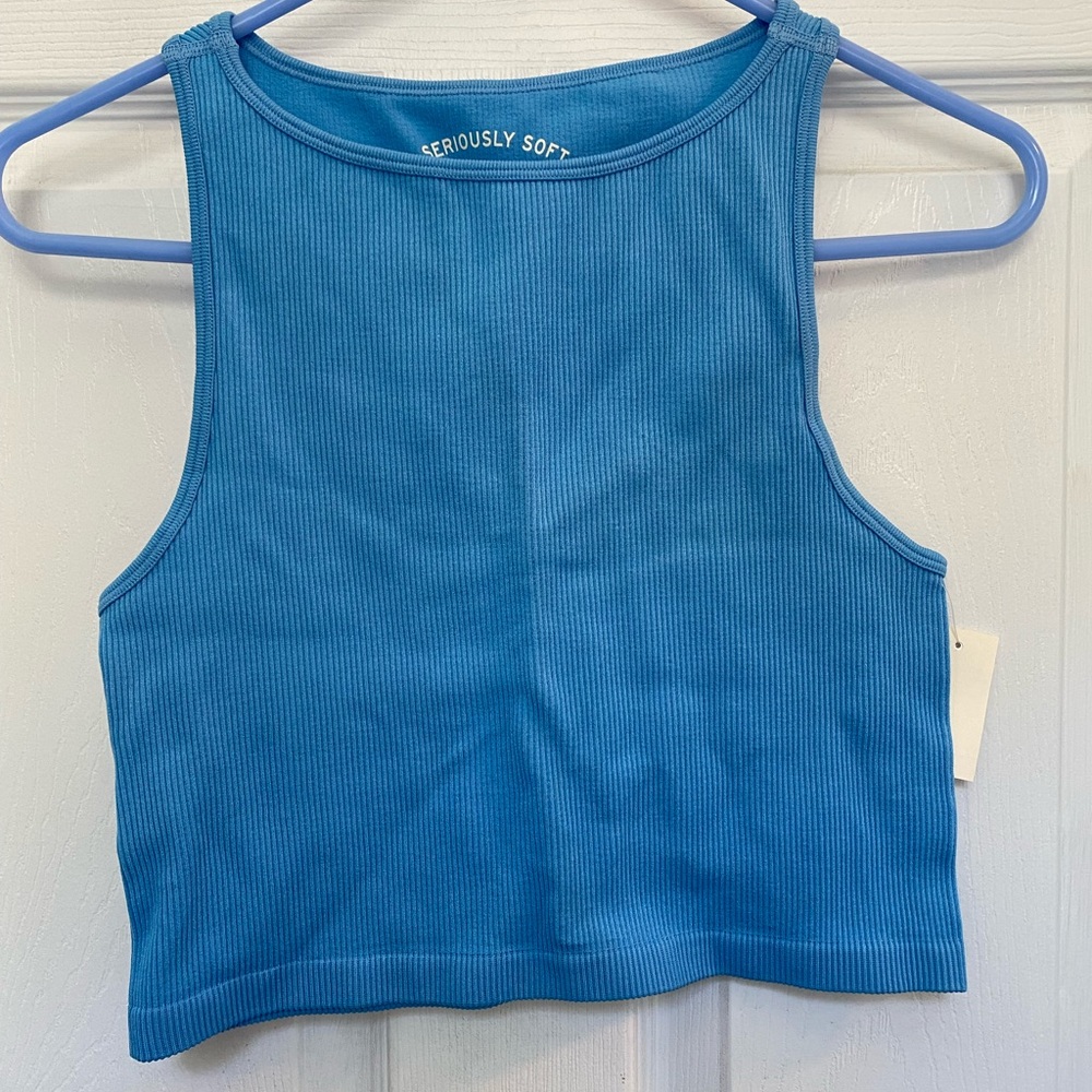 Aeropostale Seriously Soft Blue Tank Top